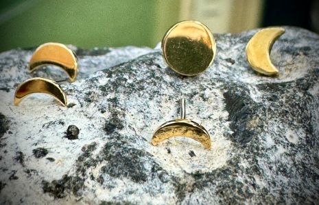 14K Mond Aufsatz  Junipurr 