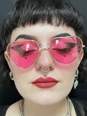 Bright Double Nostril Medusa Septum Piercing 