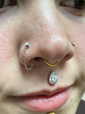 Double Nostril & Septum Medusa Neo Metal Trenum 